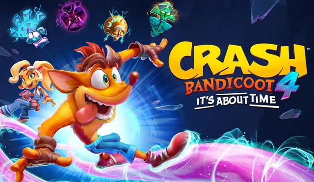 Crash Bandicoot 4 está disponible para PS4 y Xbox One. Foto: Toys for Bob