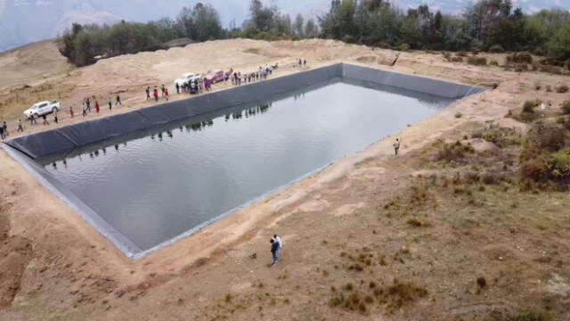 Almacenamiento de agua ayudará a que agricultores no se vean perjudicados por sequías. Foto Prensa Gore