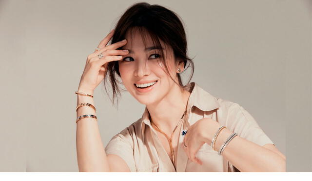 Song Hye Kyo  protagoniza la nueva campaña de la colección ‘Bee my love’ de Chaumet. Crédito: Instagram