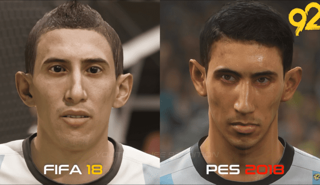 Fifa o Pes: ¿Quién tiene los futbolistas más parecidos a la vida real?