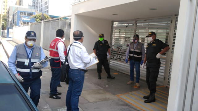 Además de la municipalidad, participó la Policía, el Ministerio Público y Sunafil. (Foto: Municipalidad de Jesús María)