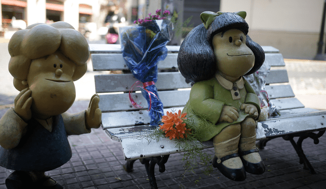 Mafalda cumplió un año más de vida el último martes 29 de setiembre. Foto: EFE / Juan Ignacio Roncoroni.