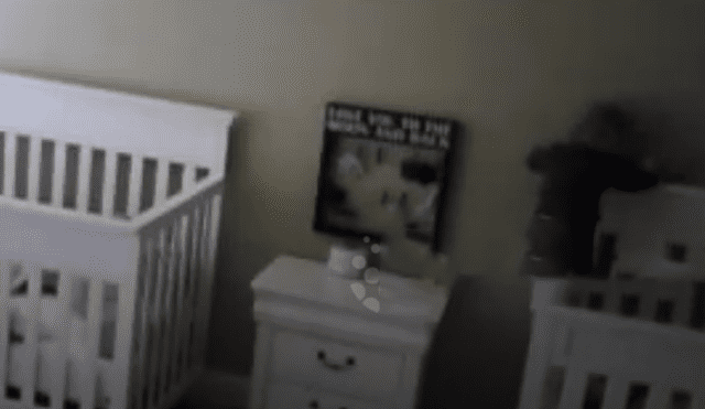 Desliza hacia la izquierda para ver lo que hacía un bebé en ausencia de su madre. Video de Facebook.