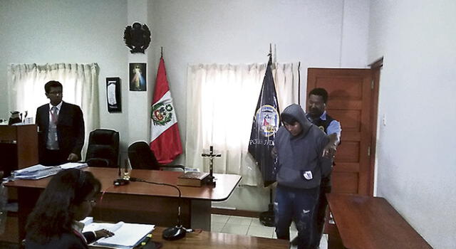 Juez ordena prisión a acusado de matar a escolar en Tacna