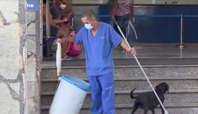 Desliza las imágenes para ver más sobre este perro que se ha robado el corazón de miles en las redes sociales por su lealtad. (Foto: captura / G1 Globo)