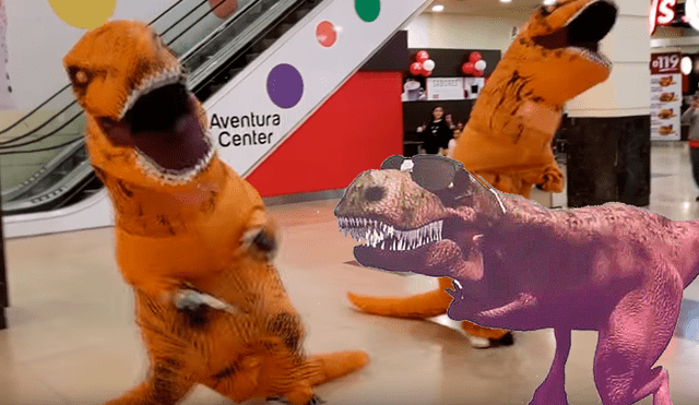 YouTube viral: dinosaurio “cállese viejo lesbiano” asombra a miles un impactante twerking [VIDEO]