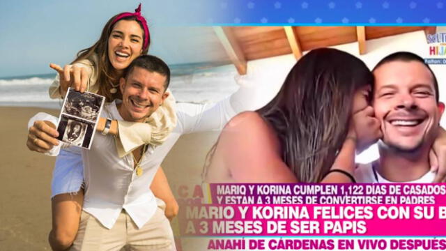 La pareja realizaró una videollamada y mostraron el cuarto que han preparado para su pequeña hija. (Foto: Captura)