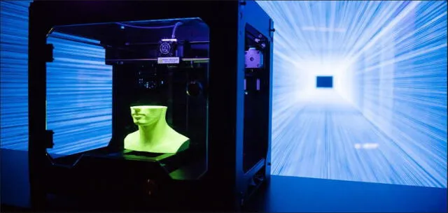 Objetos impresos en 3D se exhiben en Fundación Telefónica [VIDEO]
