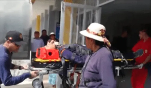 Tacna: Un herido tras choque de motocicleta con combi