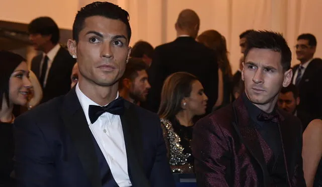 Lionel Messi y Cristiano Ronaldo son los mejores pagados del mundo. Foto: AFP