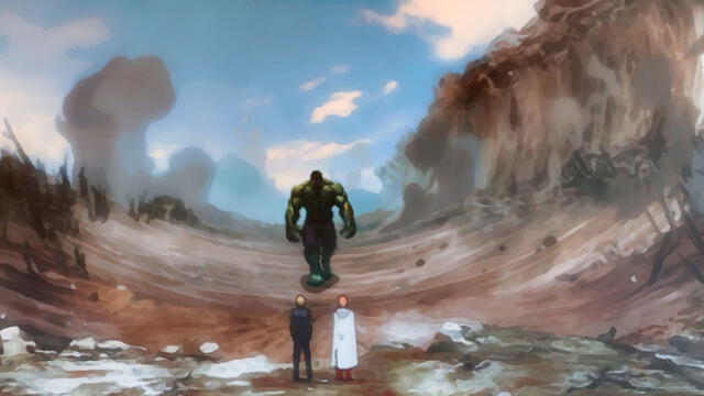 Hulk vs Saitama: épica y sangrienta pelea es revelada [VIDEO]