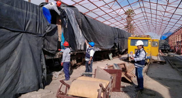 Restaurarán locomotoras y coches vagones de Museo Ferroviario Tacna - Arica