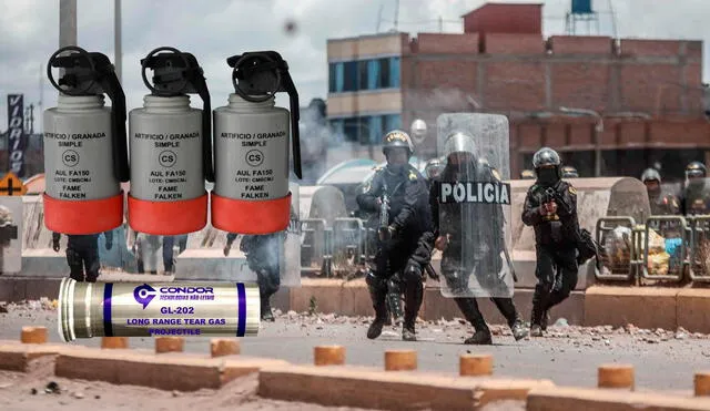 Policía compró cartuchos y granadas lacrimógenas en el marco de las investigaciones. Foto: Difusión