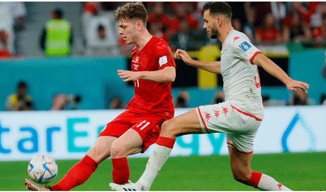 Dinamarca intentará vencer a una de las selecciones que vuelve tras una larga ausencia como Túnez. Foto: EFE
