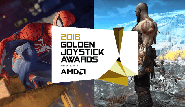 Golden Joystick Awards 2018 premia a quienes voten por sus juegos favoritos