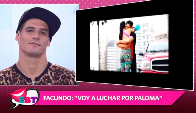 Facundo González afirma distanciamiento con Paloma Fiuza y confiesa motivos [VIDEO]