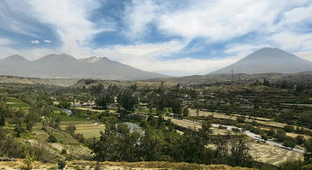 valle de chilina. Gerencia del Centro Histórico tiene el encargo de la Unesco para conservar el paisaje en la cuenca del Chili, que sería afectada por Charcani VII.