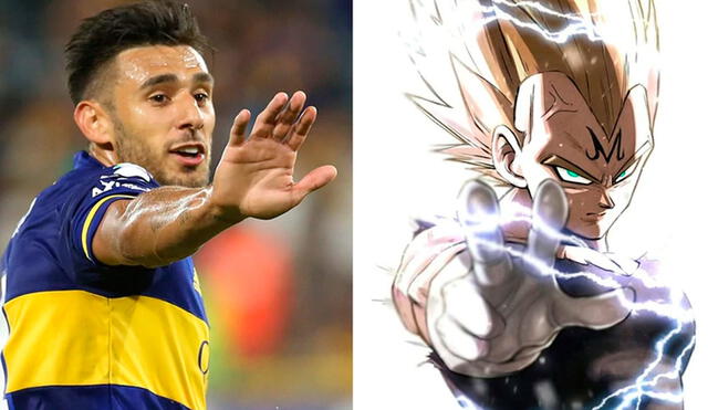 Toto Salvio haciendo la técnica de Vegeta. Foto: Infobae