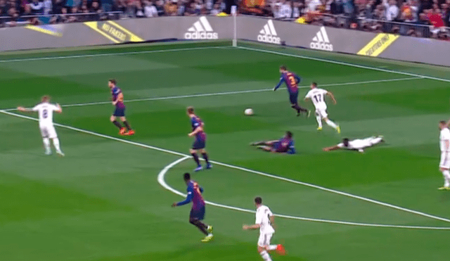 Real Madrid vs Barcelona: Vinícius Jr. cayó en el área ¿Fue penal? [VIDEO]