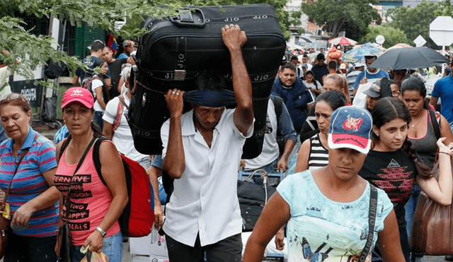 Los ciudadanos de Venezuela se han visto obligados a regresar a sus países debido a la crisis por la COVID-19. Foto: EFE