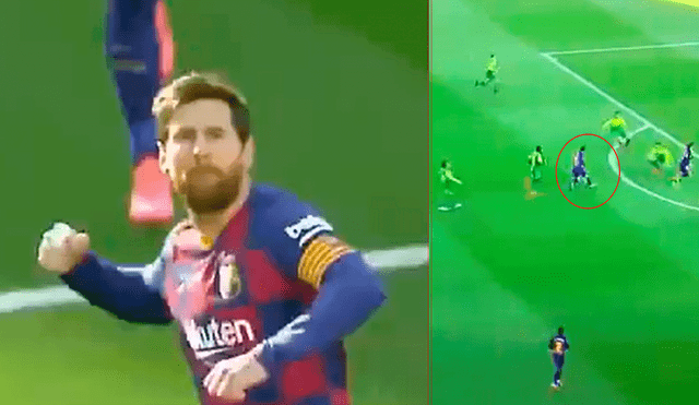 Gol de Lionel Messi en el Barcelona vs. Eibar.