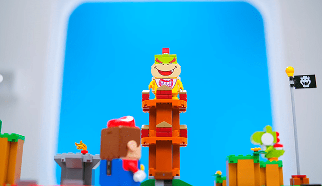 LEGO Super Mario es la nueva línea de juguetes que no está hecho de bloques.