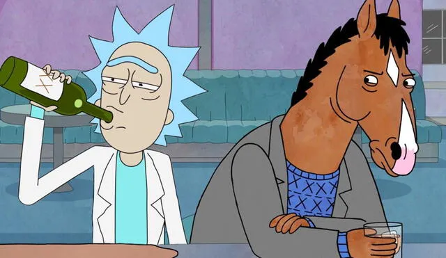 Rick y Morty superó a BoJack Horseman en los Emmy 2020. Créditos: composición.