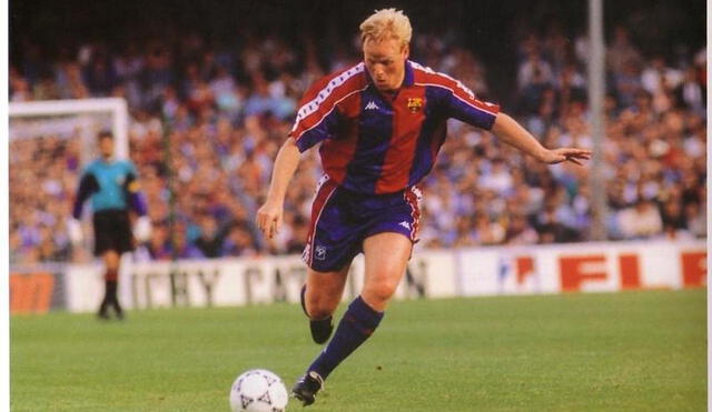 Ronald Koeman fue parte del llamado 'Dream Team' del Barcelona.