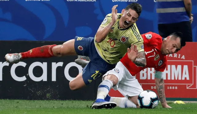 Capitán del Real Madrid consoló a James Rodríguez tras eliminación en Copa América