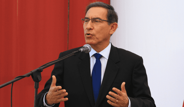 Martín Vizcarra: “No se puede desviar ni S/ 1 para fines ilegales” 