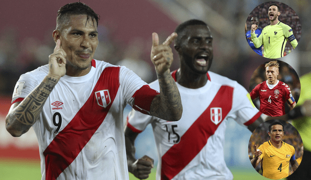 Paolo Guerrero: capitanes de Francia, Dinamarca y Australia firmaron respaldo al capitán peruano