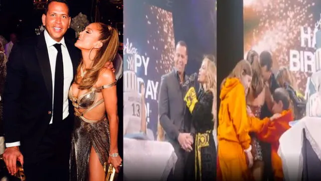 Jennifer Lopez cantó feliz cumpleaños a Alex Rodriguez durante concierto
