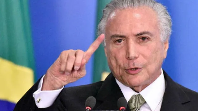 Brasil: Michel Temer anuncia que irá por la reelección