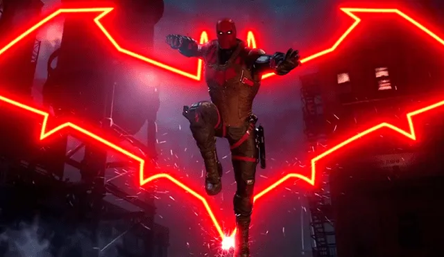 Red Hood es uno de los protagonistas de Gotham Knights. Fotocaptura: Warner Bros. Montreal.