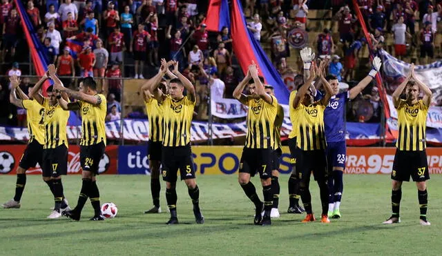 Florentín marcó el único tanto del partido a los 2' del primer tiempo. Foto: Prensa Guaraní