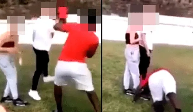 El adolescente afroamericano fue abofeteado por dos jóvenes tras obligarlo a besar sus zapatos.