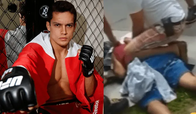 Luchador peruano de UFC capturó a ladrón que desmantelaba carros en Magdalena