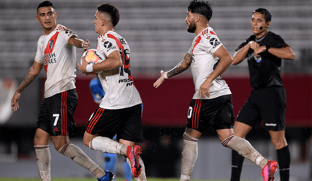 El partido River Plate vs. Binacional se juega HOY EN VIVO por la fecha 2 del grupo D de la Copa Libertadores 2020. | Foto: EFE