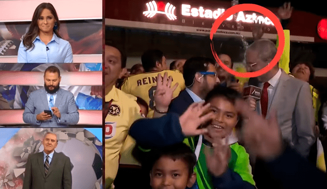 Periodista deportivo es víctima de agresión durante transmisión en vivo [VIDEO]