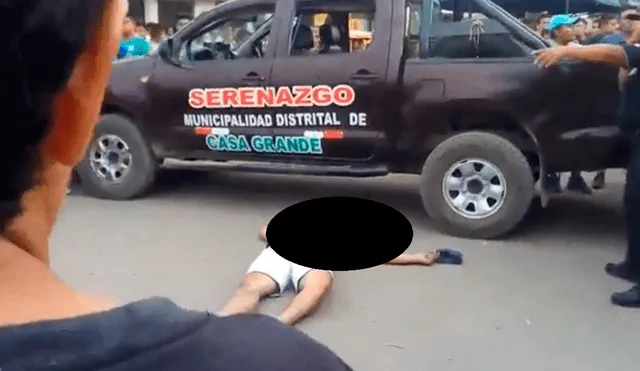 La Libertad: sicarios matan a balazos a mototaxista [VIDEO]