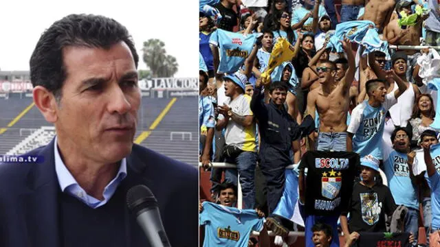 Gerente de Alianza Lima cuestiona a los hinchas de Sporting Cristal [VIDEO]