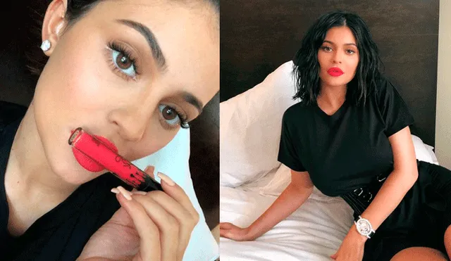 Instagram: Kylie Jenner es acusada de plagiar maquillaje