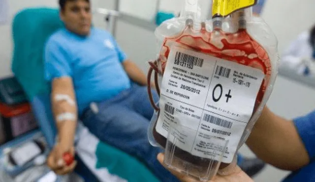 Perú debe alcanzar más de 200 000 donantes de sangre antes de 2020
