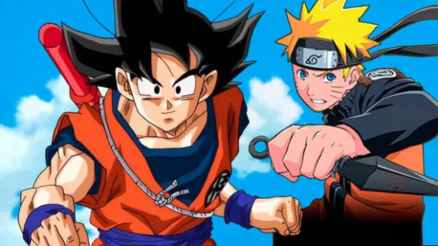 Goku y Naruto como personajes de la vida real. Créditos: Composición
