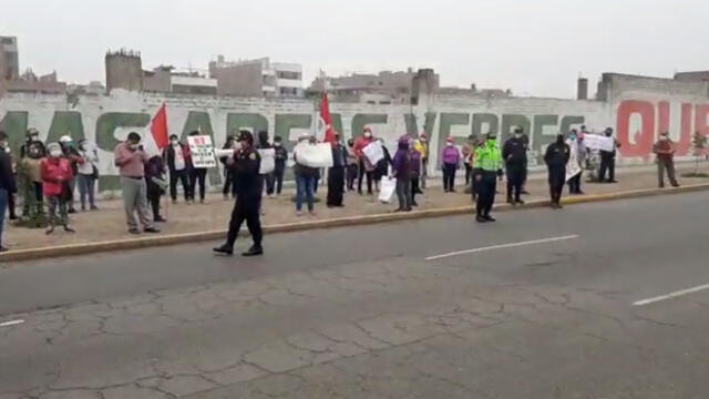Vecinos advirtieron que realizarán otras manifestaciones para ser escuchados. (Foto: Captura de video)