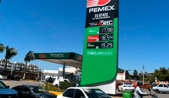 Precio de la gasolina hoy domingo 22 de marzo de 2020. Foto: Mi Bolsillo