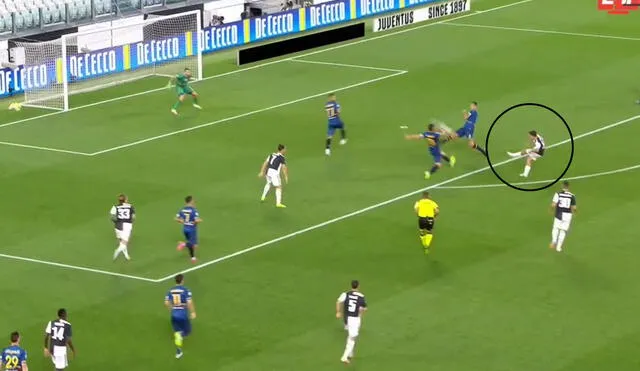 Golazo de Paulo Dybala para el 1-0 de la Juventus sobre Lecce