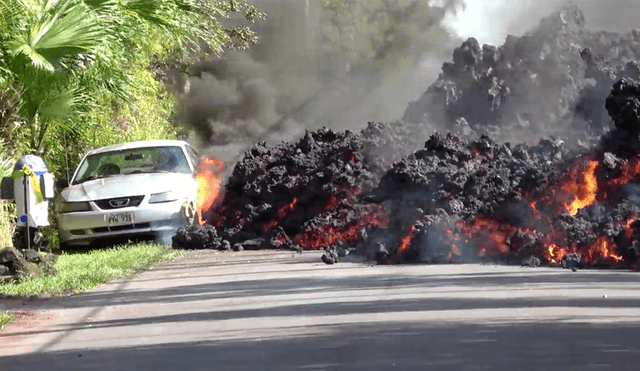  Hawái: volcán Kilauea desaparece autos y destruye todo un vecindario [VIDEOS]