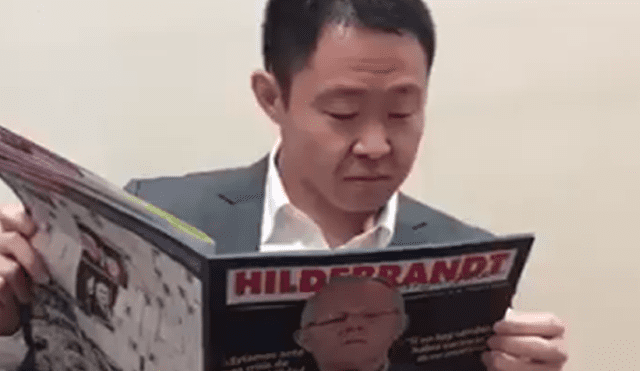 Twitter: Kenji Fujimori recomienda leer editorial de Hildebrandt, pero comete un error