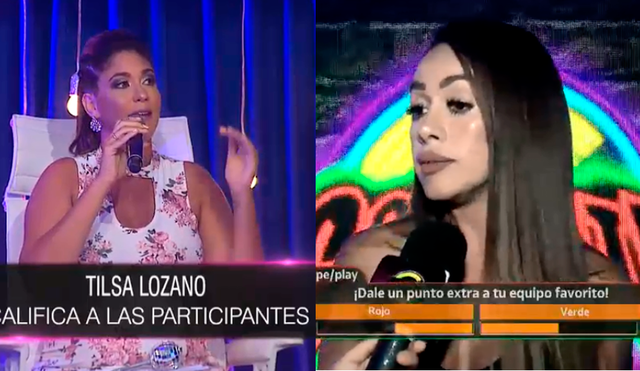Tilsa Lozano encara a Dorita Orbegoso en 'Combate' tras burlarse de su voz [VIDEO]